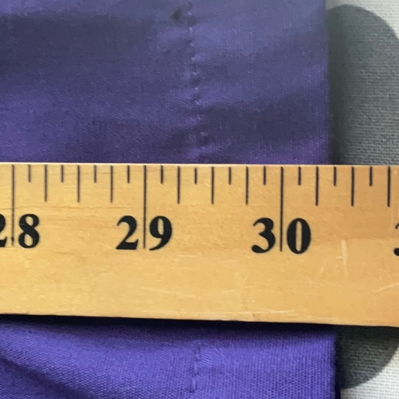 Wonderwink Women’s 5026 Plus Size Flare Drawstring EggPlant Scrub Pants Size 2XL - Picture 14 of 14